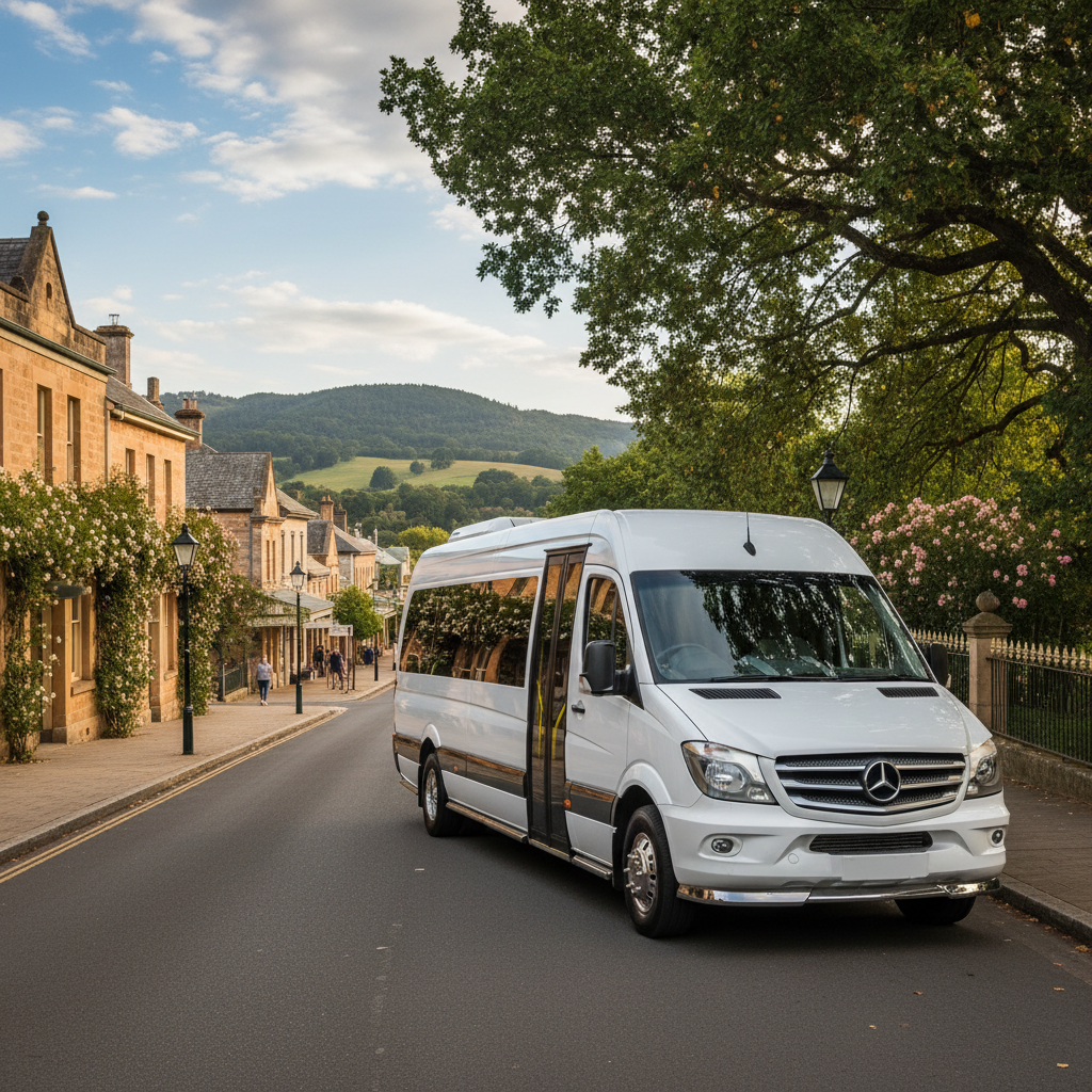 Minibus in Bowral Mittagong, Australia