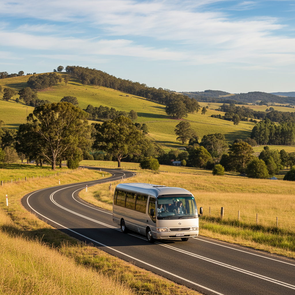 Minibus in Bowral Mittagong, Australia
